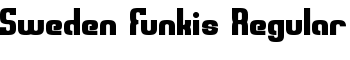 download Sweden Funkis Regular font