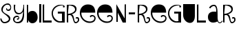 SybilGreen-Regular font