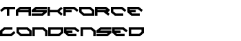 Taskforce Condensed font