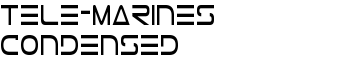 download Tele-Marines Condensed font