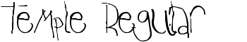 download Temple Regular font