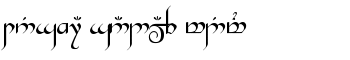 download Tengwar Gandalf Medium font