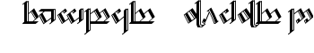 Tengwar Noldor 2 font