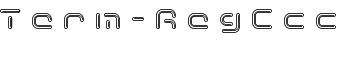 Term-RegCcc font