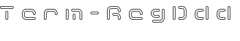 Term-RegDdd font