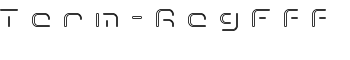 Term-RegFff font