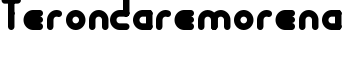 download Terondaremorena font