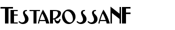 TestarossaNF font