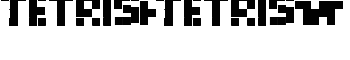 download TETRIS font