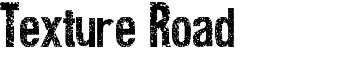 Texture Road font