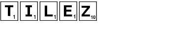 Tilez font