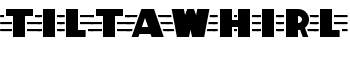 TiltAWhirl font