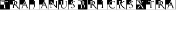 TrajanusBricksXtra font