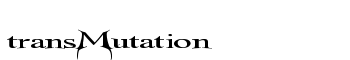 transMutation font