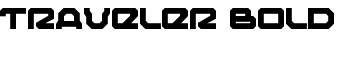 Traveler Bold font