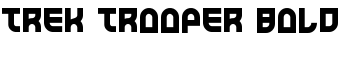 Trek Trooper Bold font