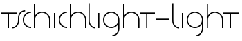 TschichLight-Light font
