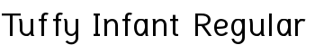 Tuffy Infant Regular font