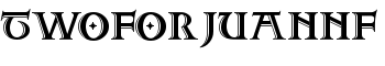 download TwoForJuanNF font