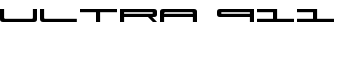 Ultra 911 font