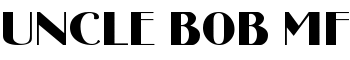 download Uncle Bob MF font