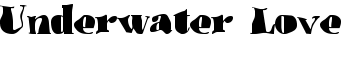 download Underwater Love font