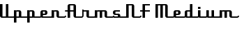 UppenArmsNF Medium font