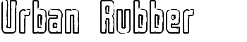 Urban Rubber font