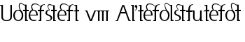 Usenet - Alternates font