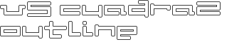 V5 Cuadra2 Outline font
