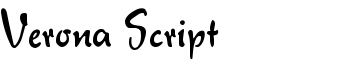 download Verona Script font