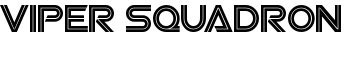 Viper Squadron font