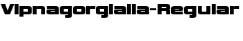 Vipnagorgialla-Regular font