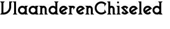 VlaanderenChiseled font