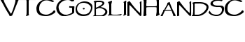 download VTCGoblinHandSC font