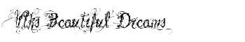 Vtks Beautiful Dreams font