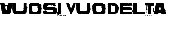 Vuosi vuodelta font