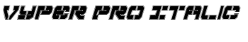 download Vyper Pro Italic font
