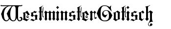 download WestminsterGotisch font