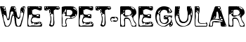 download WetPet-Regular font