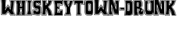 download WhiskeyTown-Drunk font