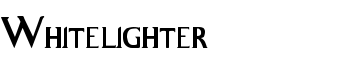 Whitelighter font