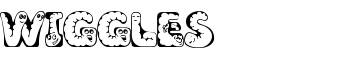 Wiggles font