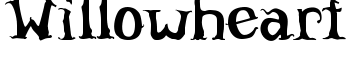 Willowheart font