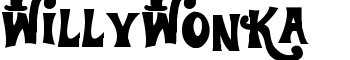 WillyWonka font