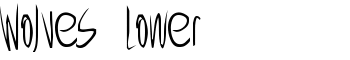 download Wolves Lower font