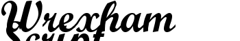 Wrexham Script font