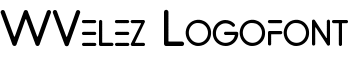 WVelez Logofont font