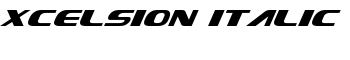 download Xcelsion Italic font