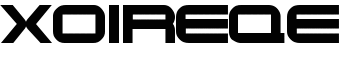 Xoireqe font